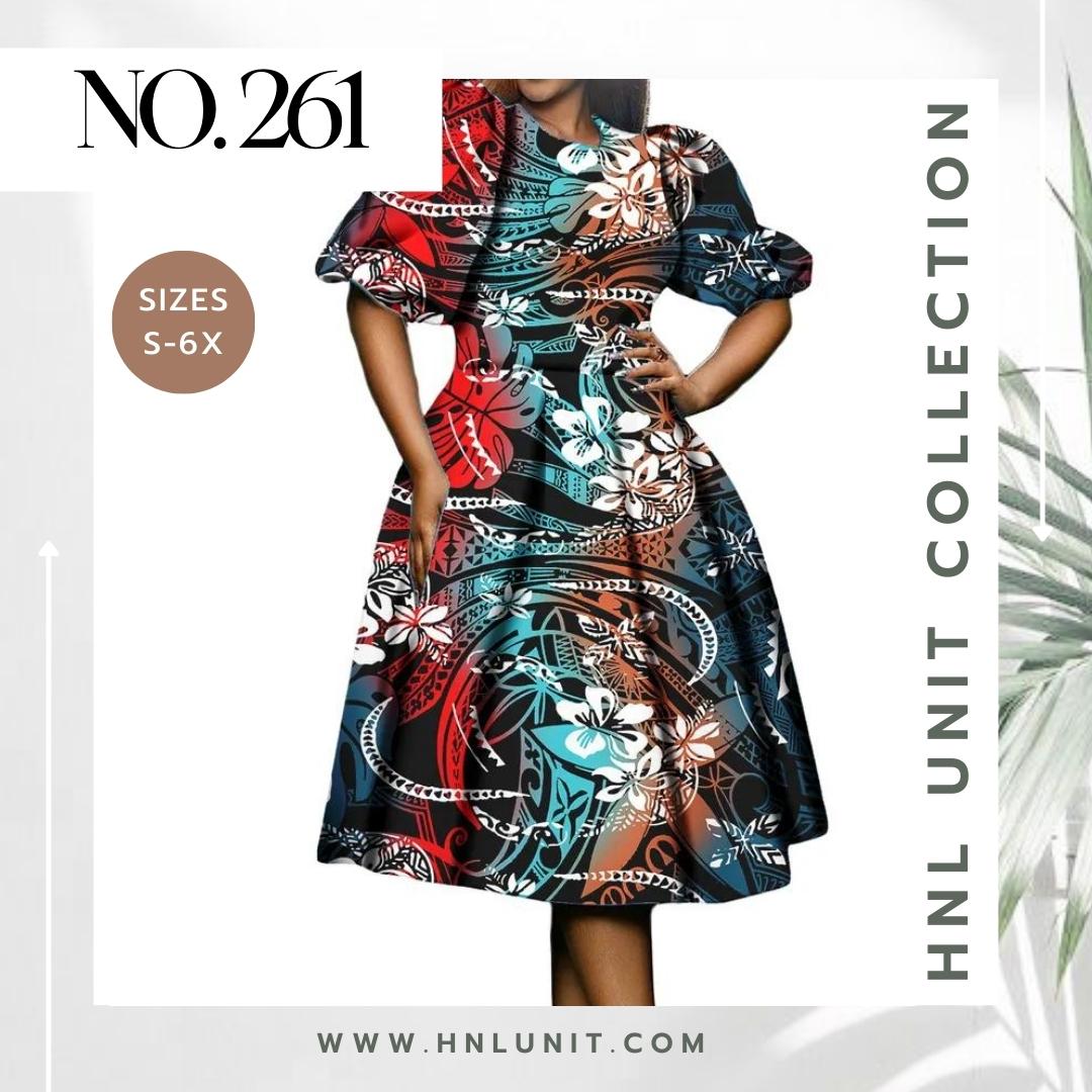 261: QUEENEMMA Bold Beauty Dress