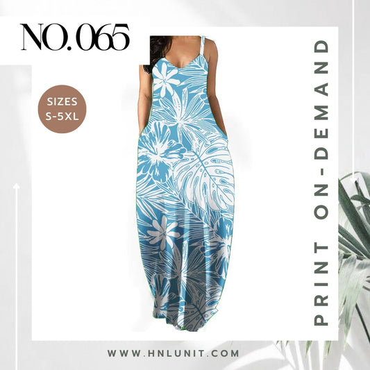 065: CUTE&COMFY Maxi Dress