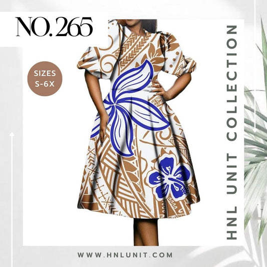 265: QUEENEMMA Bold Beauty Dress