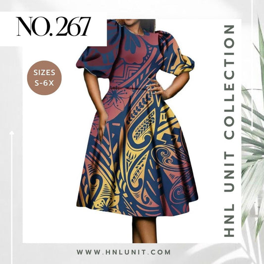 267: QUEENEMMA Bold Beauty Dress