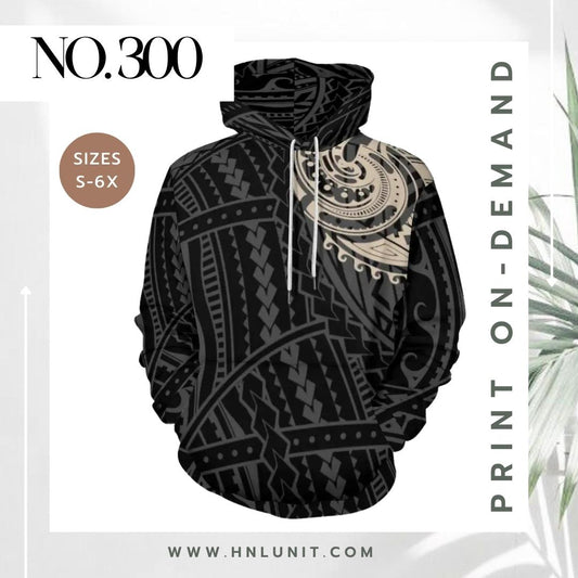 300: NESIAN Tribal Hoodies