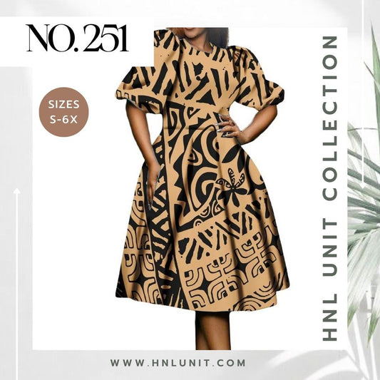 251: QUEENEMMA Bold Beauty Dress