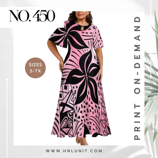 450: LEALOFI Mosaic Dress