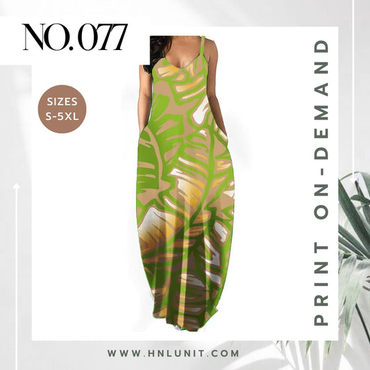 077: CUTE&COMFY Maxi Dress