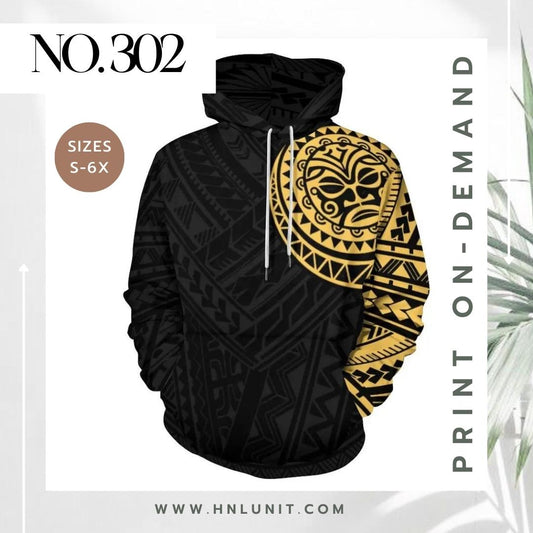 302: NESIAN Tribal Hoodies