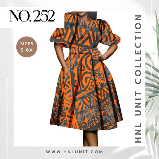 252: QUEENEMMA Bold Beauty Dress