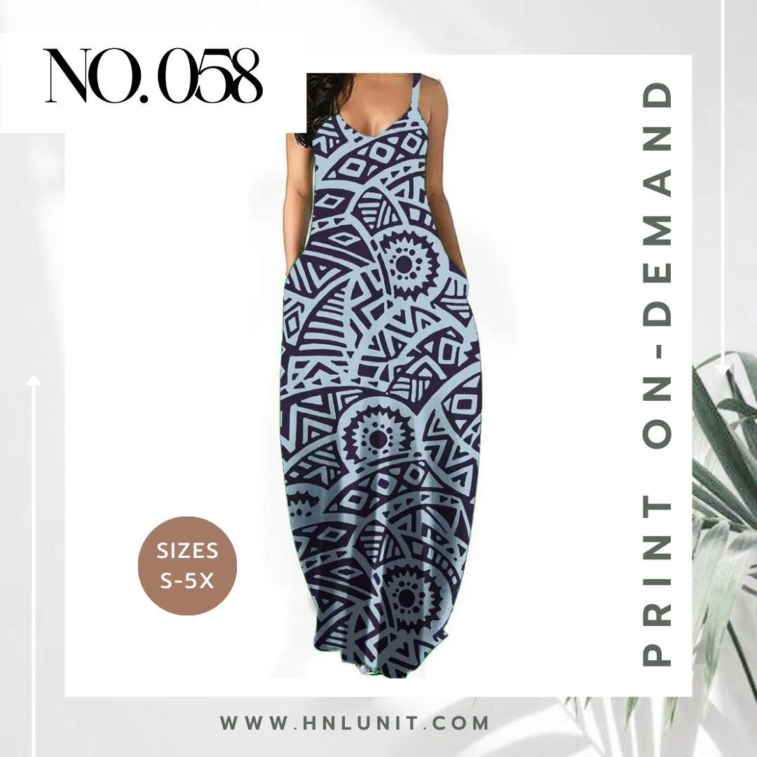 058: CUTE&COMFY Maxi Dress