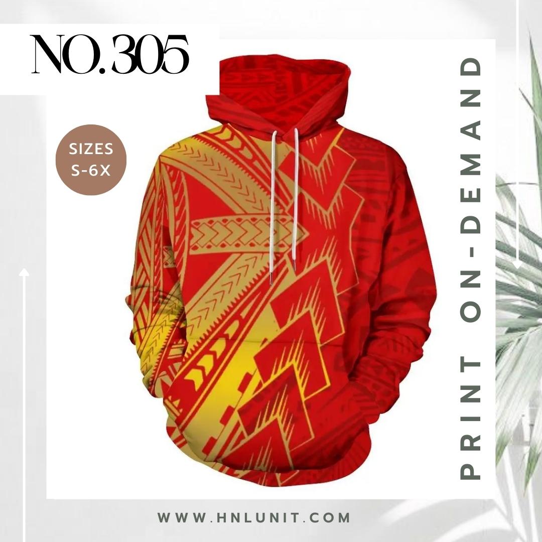 305: NESIAN Tribal Hoodies