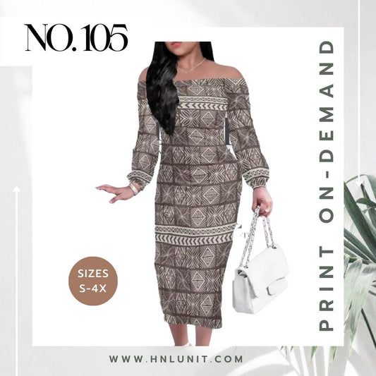 105: MANAIA Strapless Dress