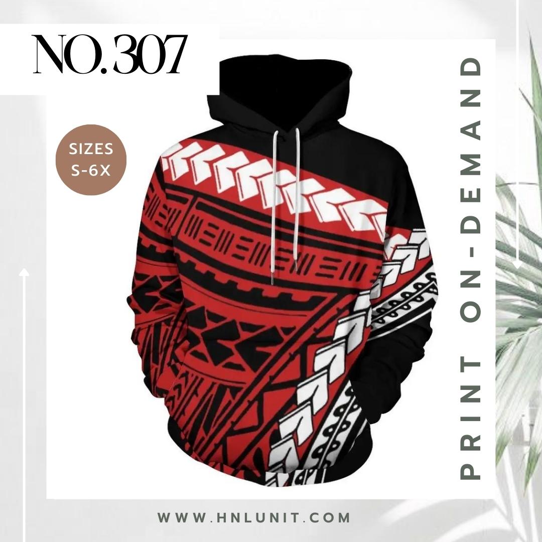 307: NESIAN Tribal Hoodies