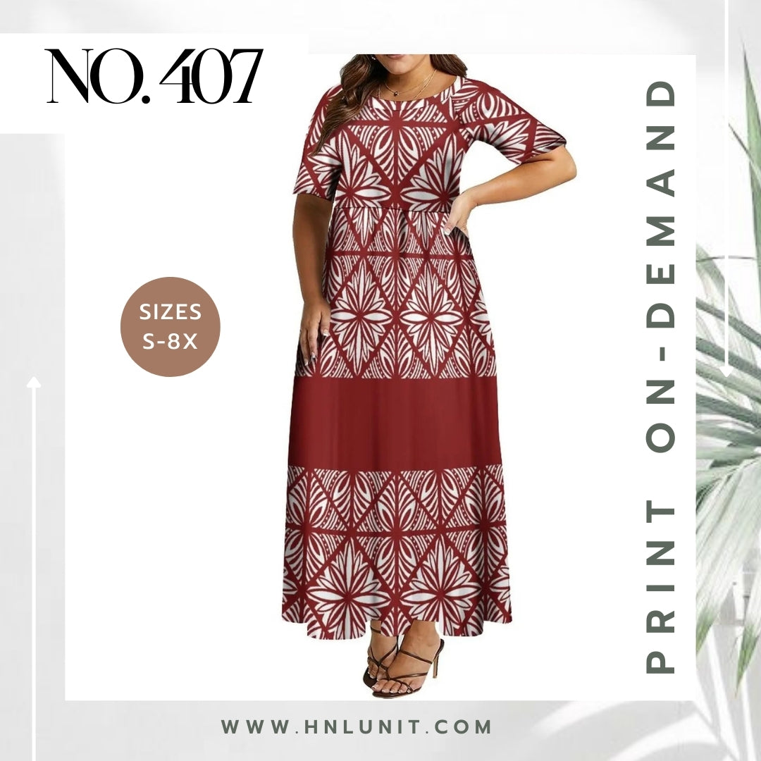 407: QUEENNORA Sunday Dress