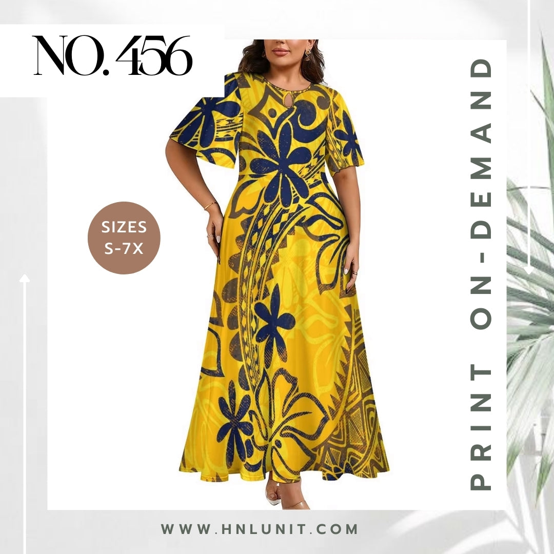 456: LEALOFI Mosaic Dress