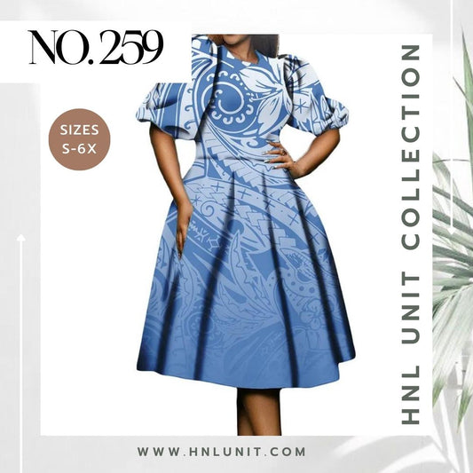 259: QUEENEMMA Bold Beauty Dress